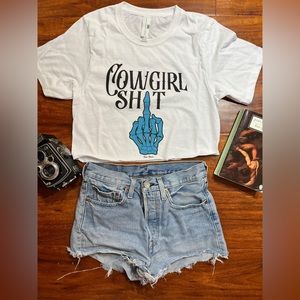 Women’s cowgirl shirt graphic tee!